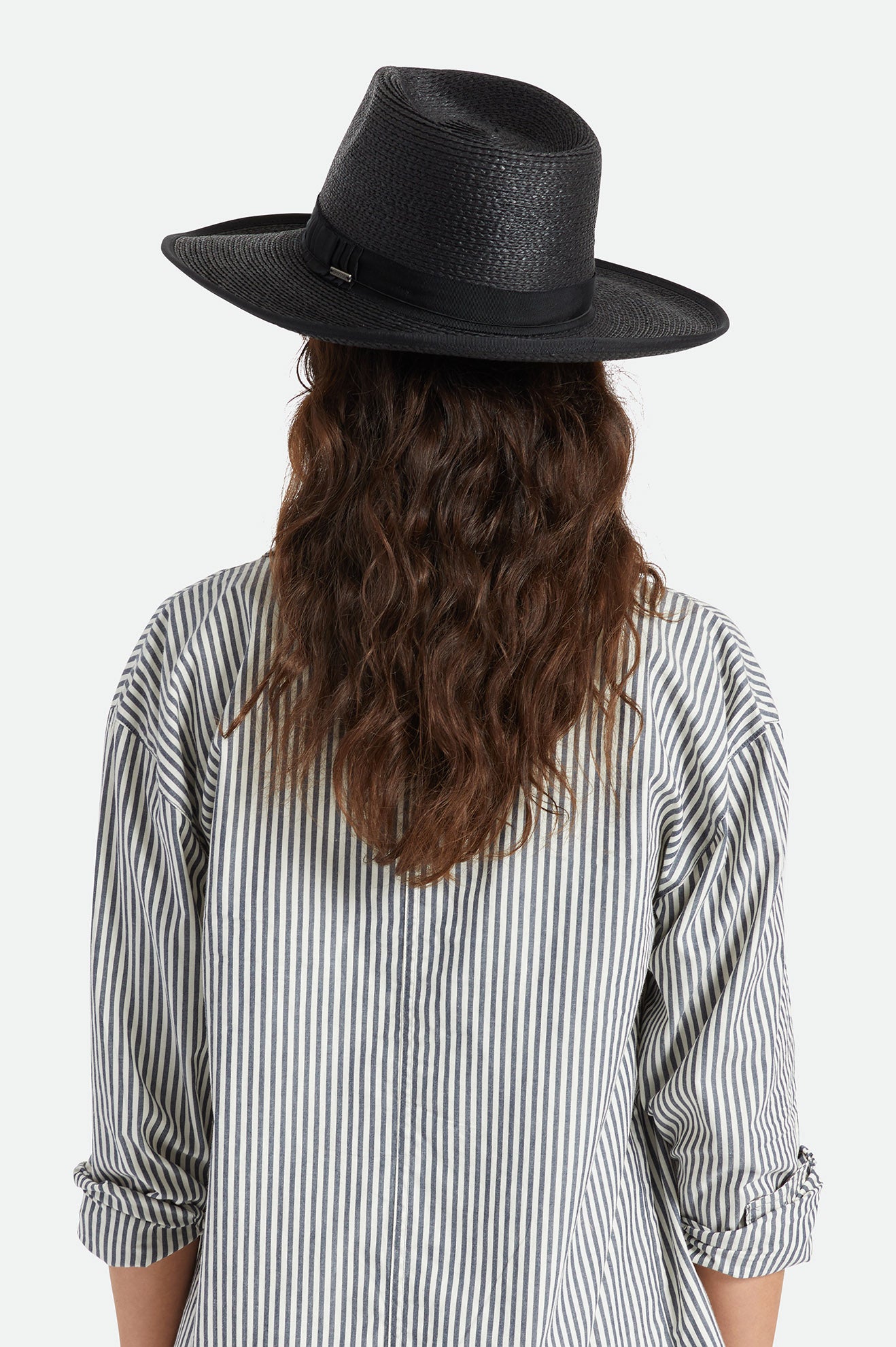 Sombreros Brixton Reno Straw Hat Mujer Negras | 26APVDBUH