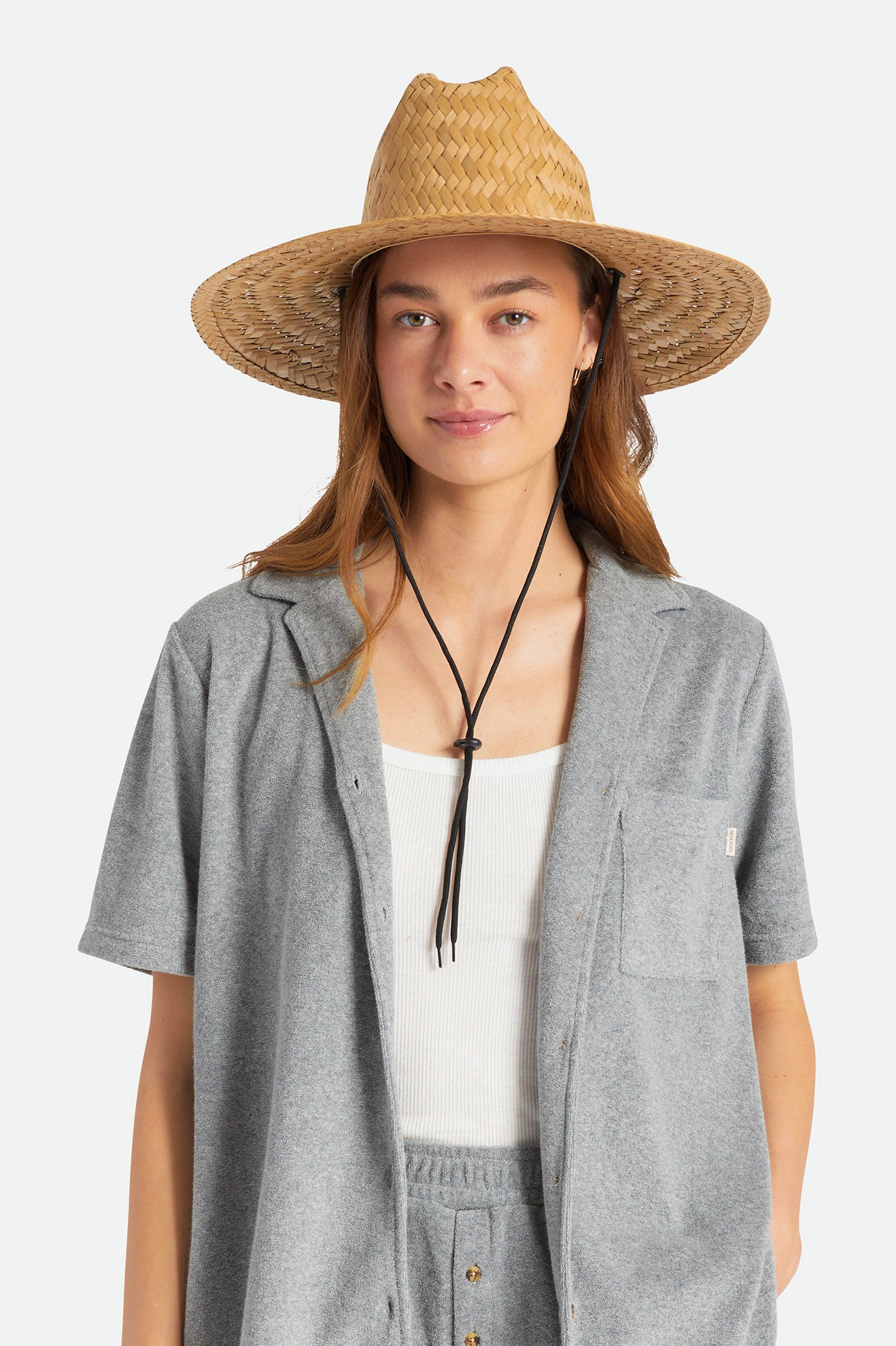 Sombreros De Fieltro Brixton Bells II Sun Hat Mujer Marrones | 47YDLMOTV