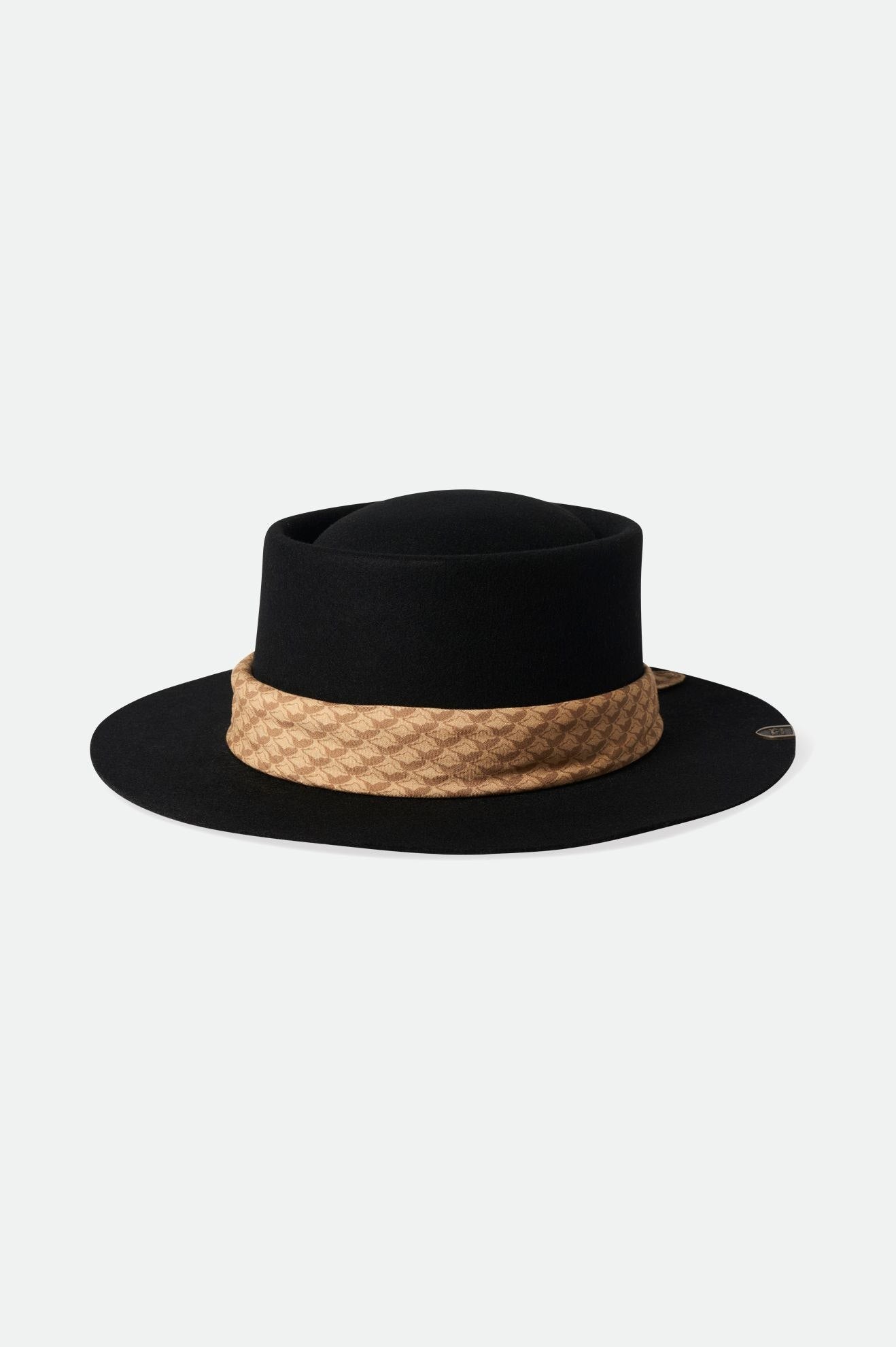 Sombreros De Fieltro Brixton Fender Jaguar Contour Fedora Mujer Negras | 98XFCYJTO