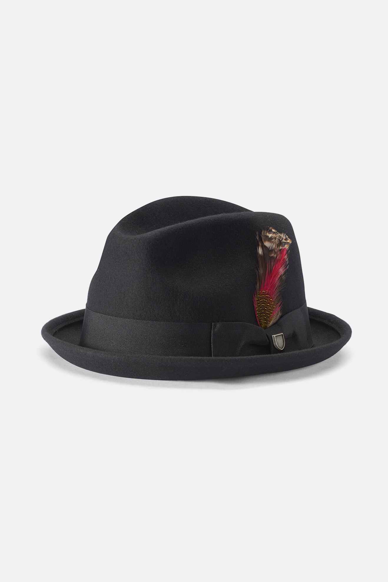 Sombreros De Fieltro Brixton Gain Fedora Mujer Negras | 76CFOZWVH