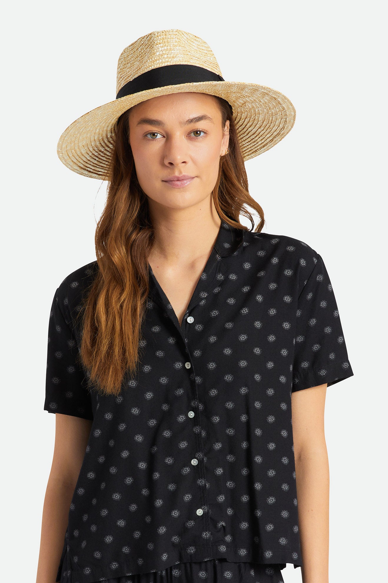 Sombreros De Fieltro Brixton Joanna Hat Mujer Naranjas | 03YBVIDZW