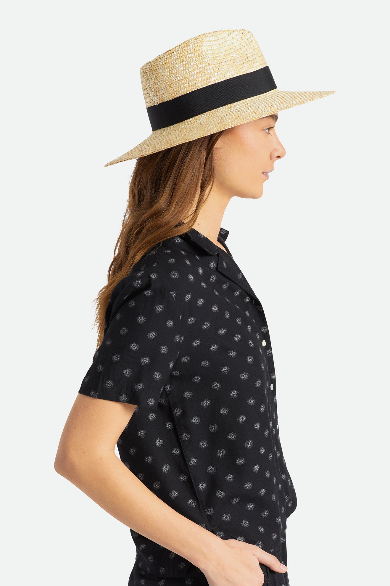 Sombreros De Fieltro Brixton Joanna Hat Mujer Naranjas | 03YBVIDZW