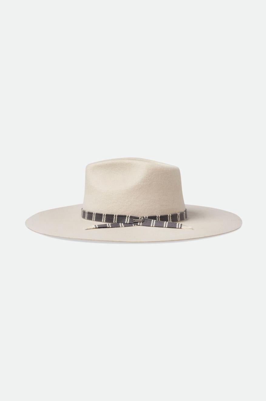 Sombreros De Fieltro Brixton Leigh Felt Fedora Mujer Blancas | 85FTHVCAK