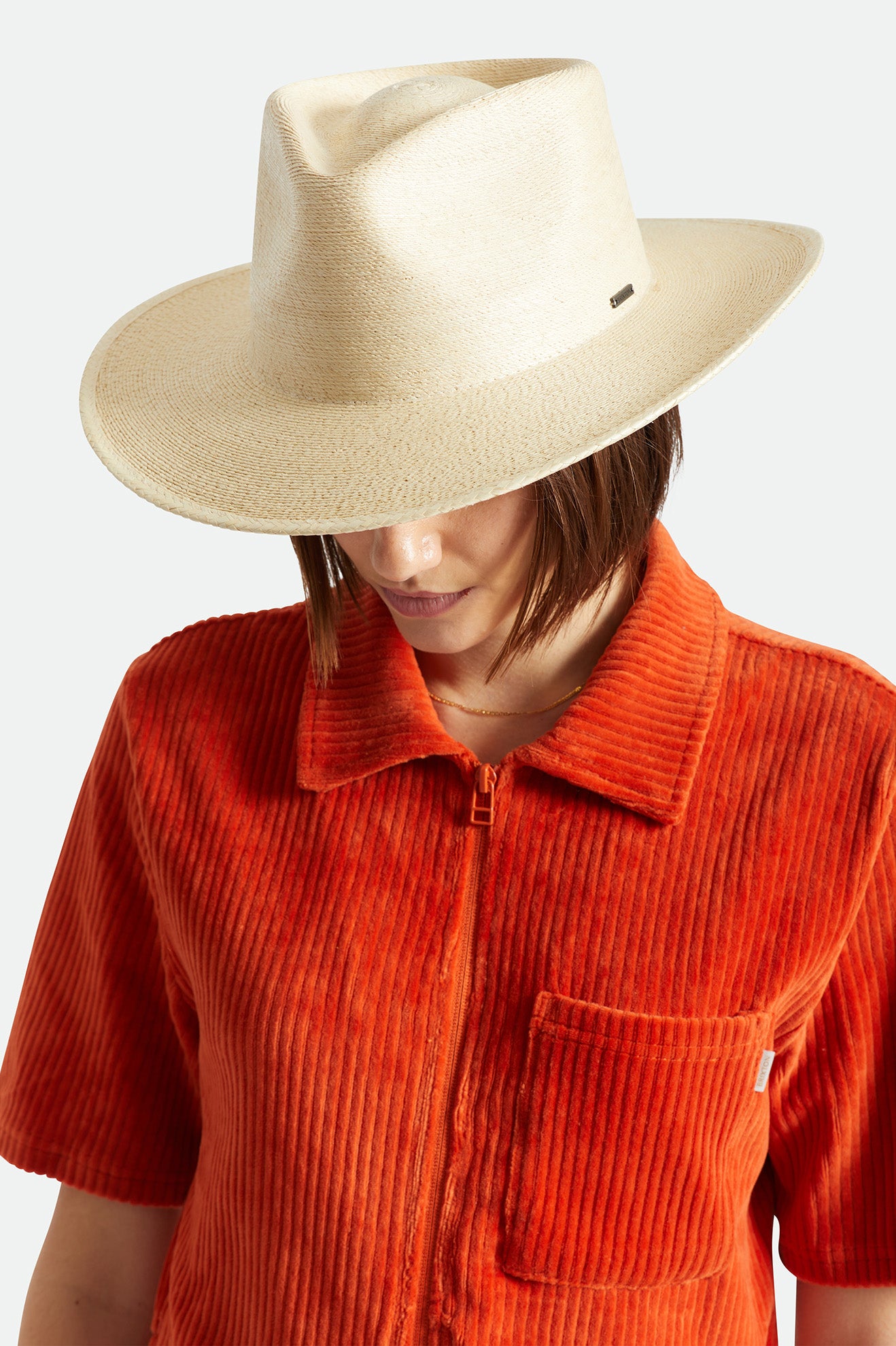 Sombreros De Fieltro Brixton Marcos Fedora Mujer Beige | 41IELJVMR