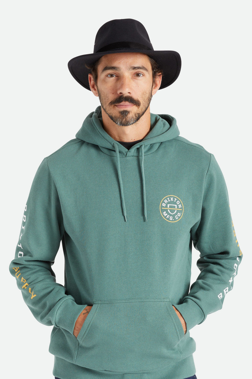 Sombreros De Fieltro Brixton Messer Utility Adventure Hombre Negras | 84WJYPRMC