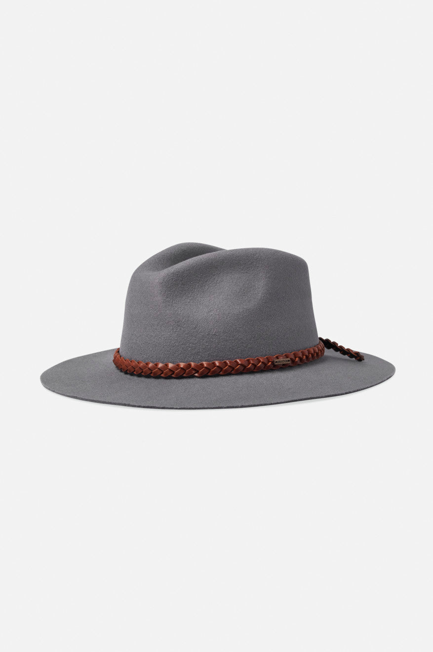 Sombreros De Fieltro Brixton Messer Western Hombre Gris | 59PVBZUGE