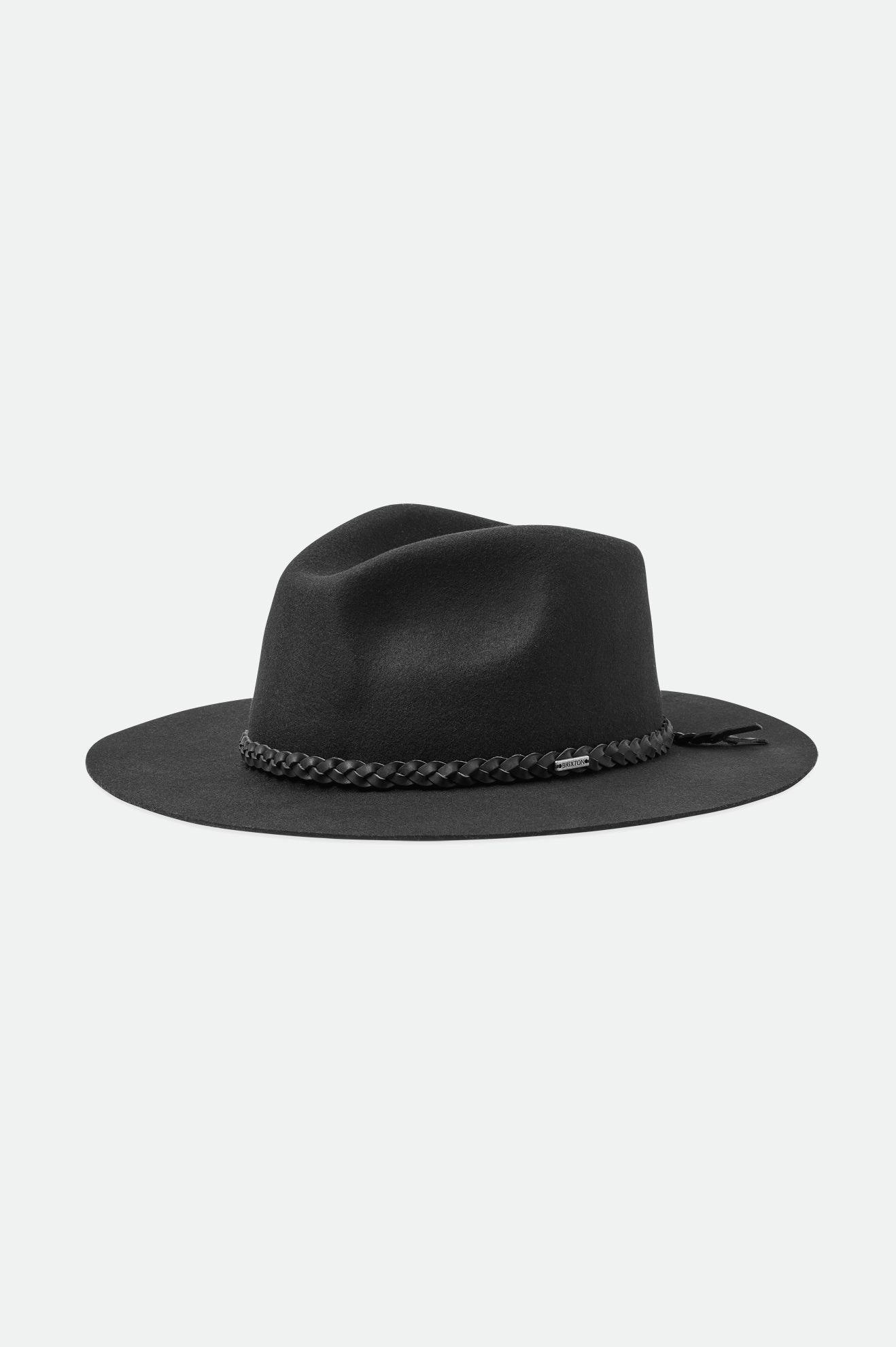 Sombreros De Fieltro Brixton Messer Western Hombre Negras | 91OSNQHMR