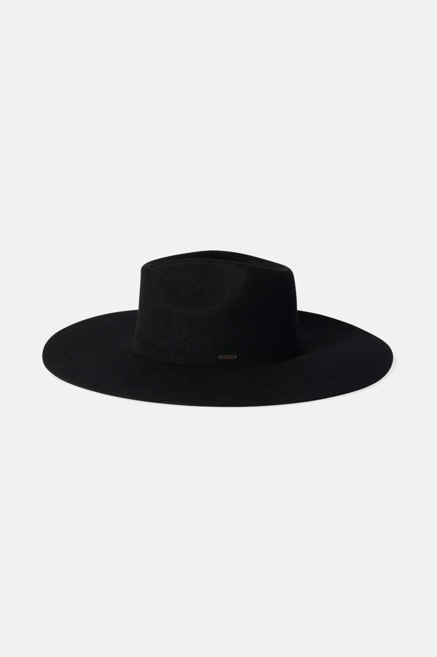 Sombreros De Fieltro Brixton Primrose Felt Fedora Mujer Negras | 86TBSWNPY