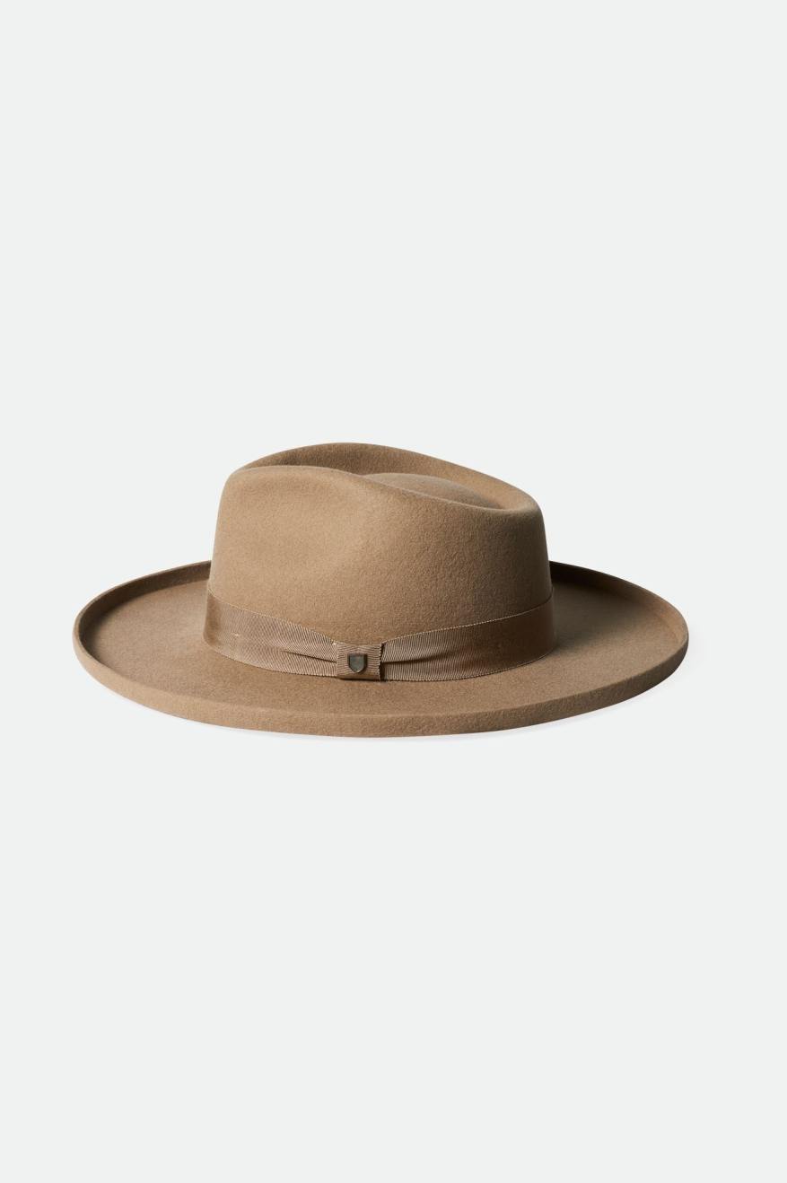 Sombreros De Fieltro Brixton Victoria Felt Fedora Mujer Marrones | 10THWBZFN