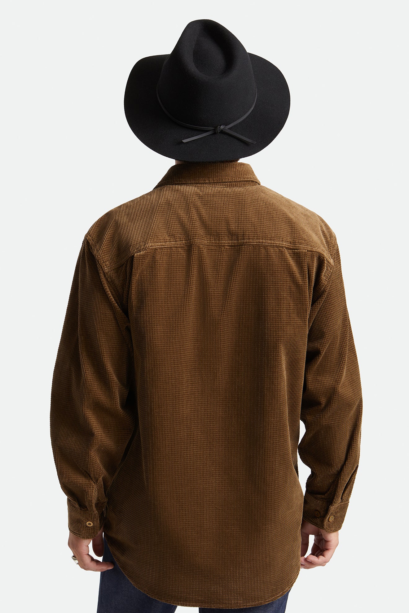 Sombreros De Fieltro Brixton Wesley Hombre Negras | 34ETPJDAC