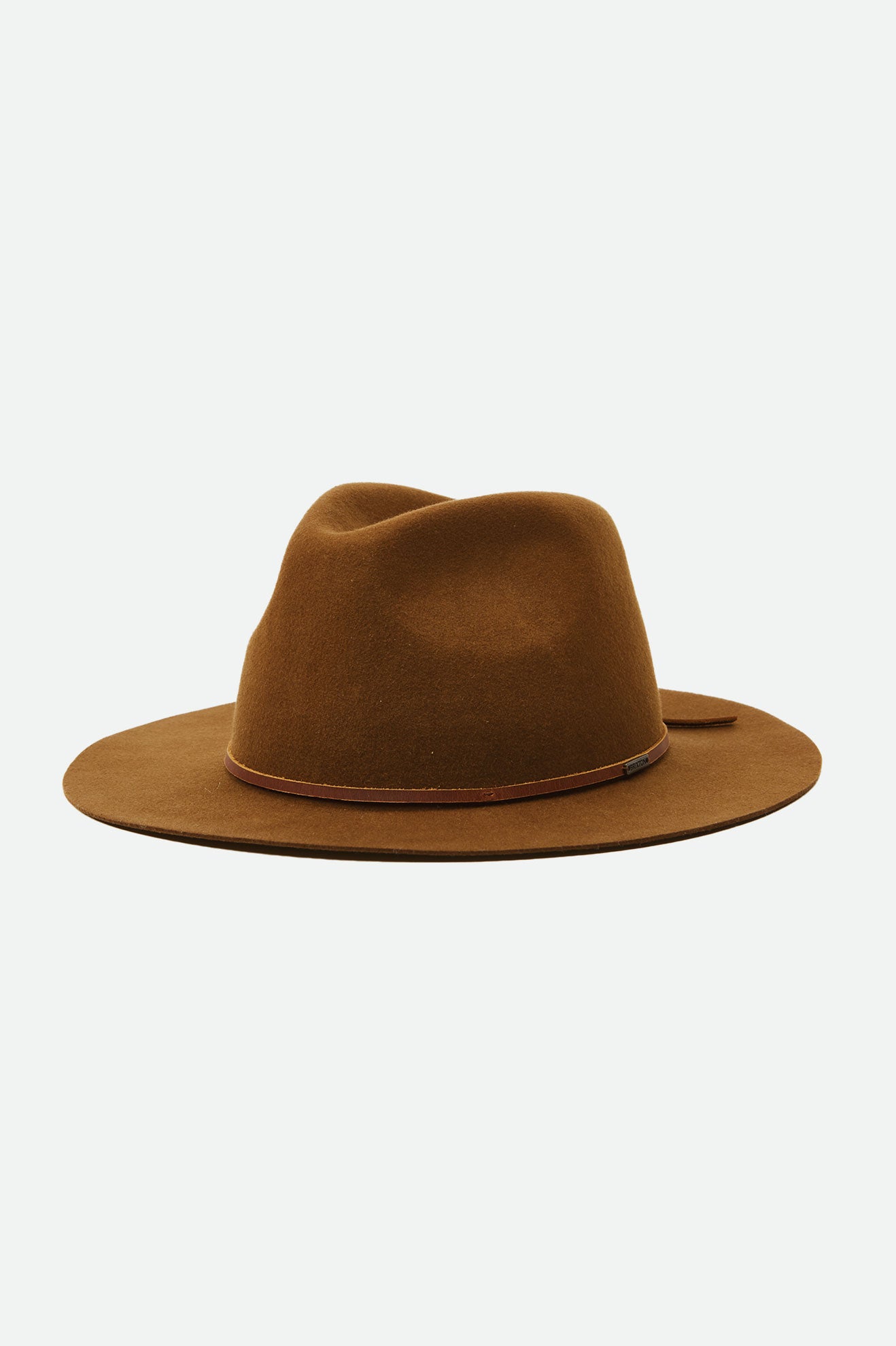 Sombreros De Fieltro Brixton Wesley Packable Hombre Cafe | 26ECIGWPV