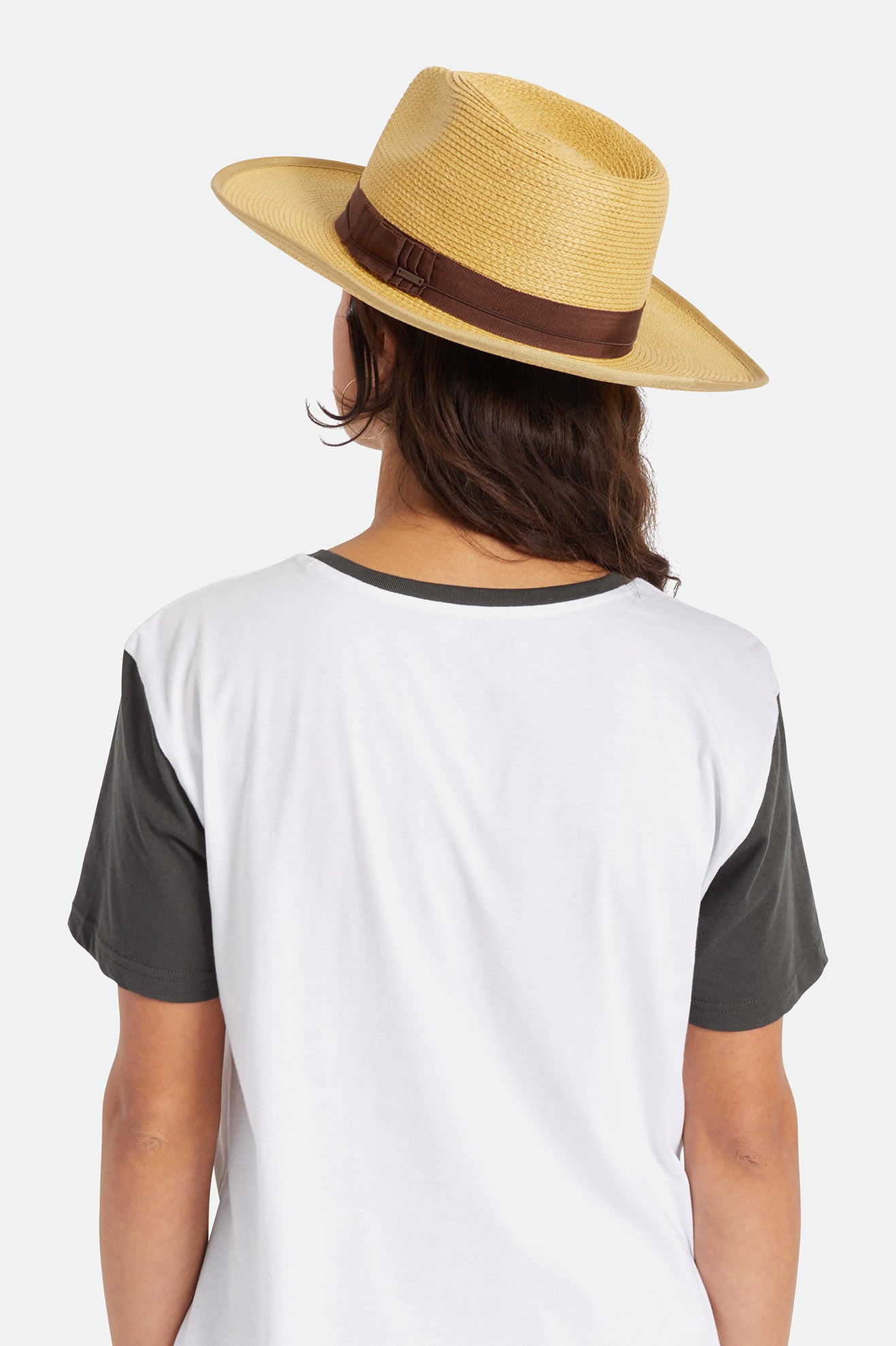 Sombreros De Pajas Brixton Reno Mujer Marrones | 48UXDIEAZ