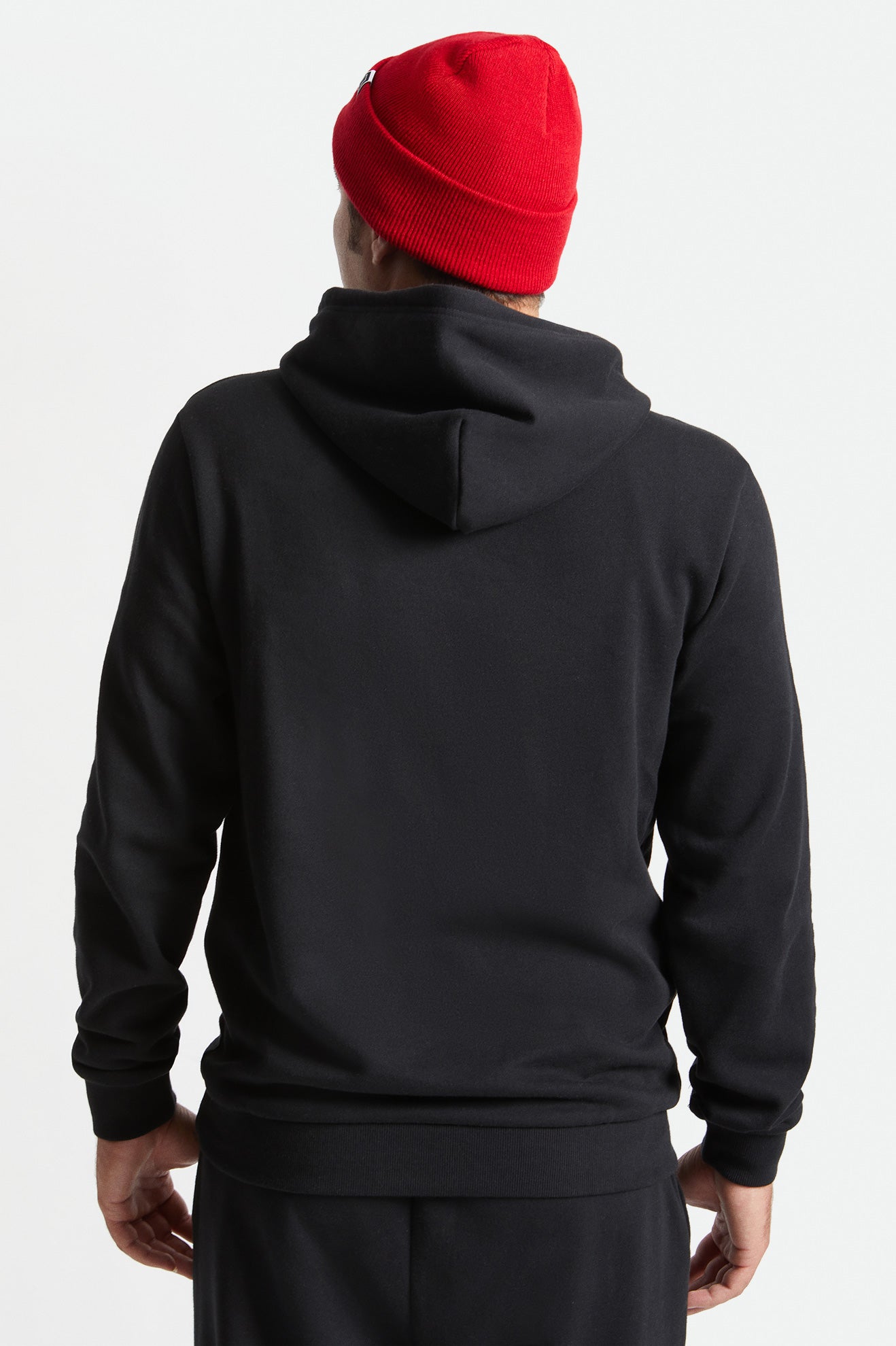 Sudadera Con Capucha Brixton Alton Hombre Negras | 09STCREIH