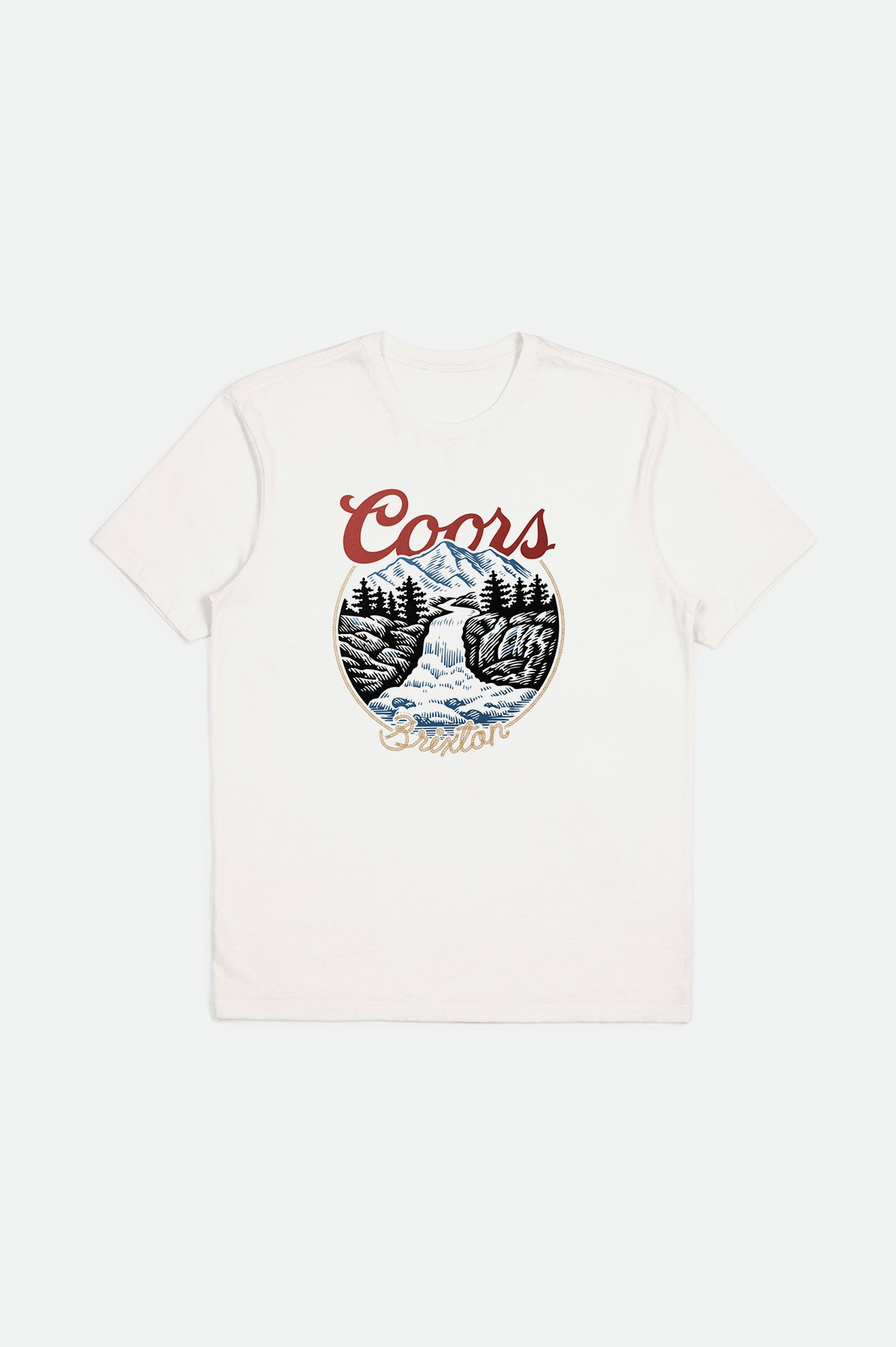 Tops Brixton Coors Rocky S/S Tailored Hombre Blancas | 70OWJUPKB