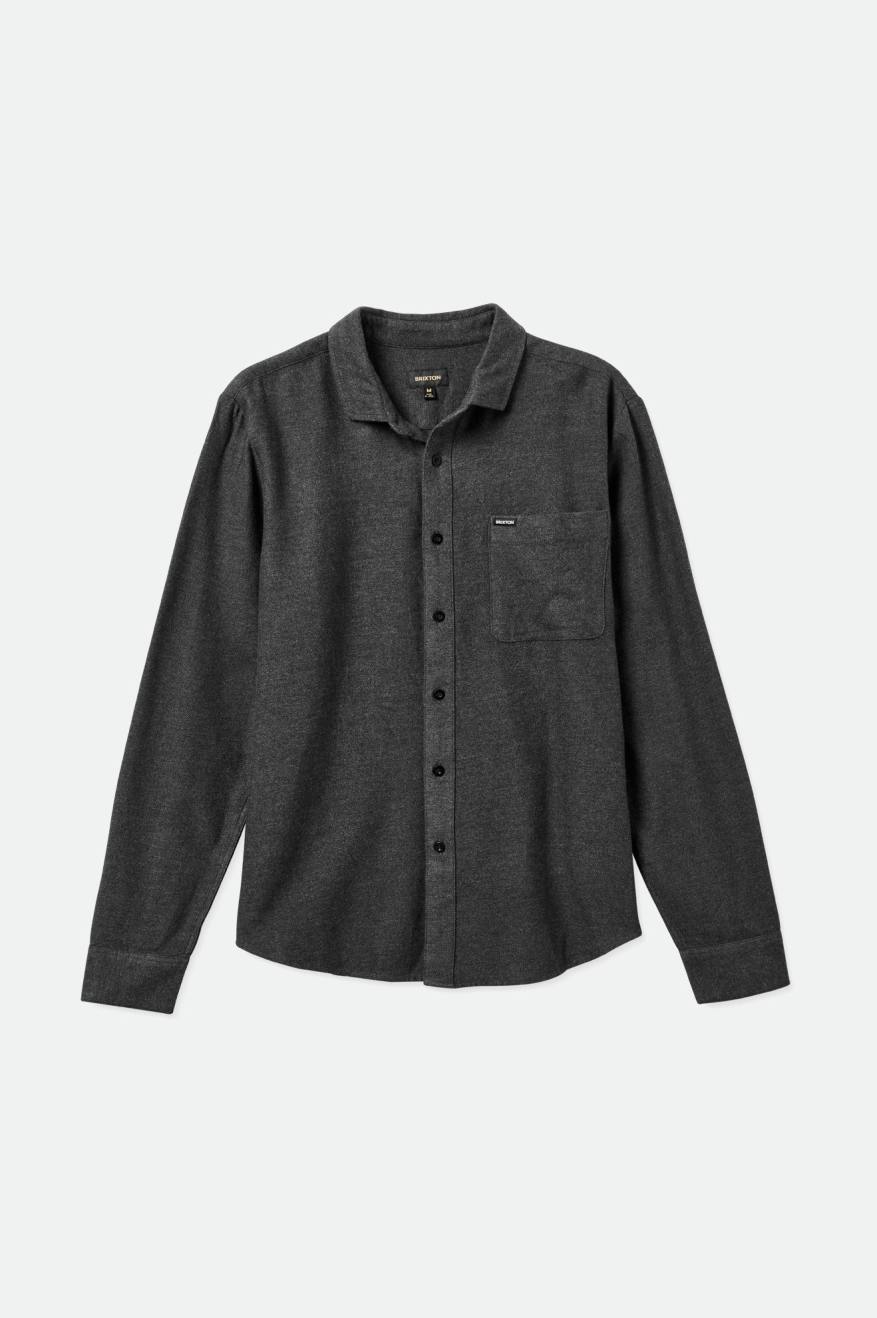 Tops Tejidos Brixton Bixby Reserve L/S Hombre Negras | 62GHUERPK