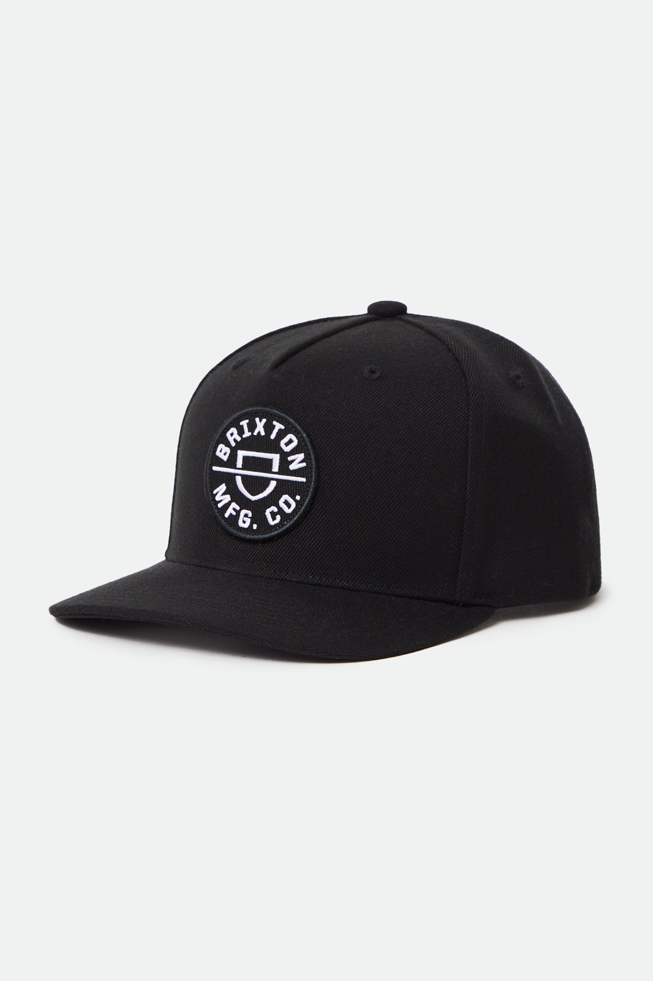 Gorras Brixton Crest C NetPlus MP Hombre Negras | 51ARFEPWS