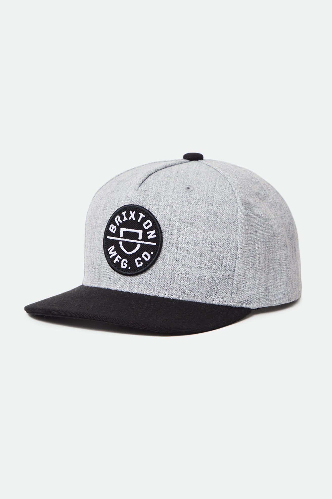 Gorras Brixton Crest C NetPlus MP Hombre Gris Negras | 82LFNGZUD