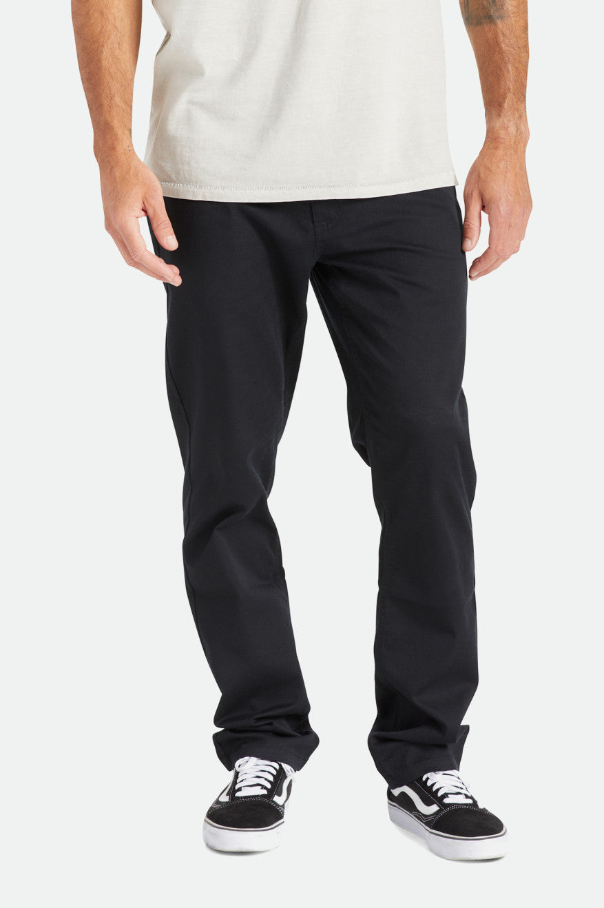 Pantalones Brixton Choice Chino Regular Hombre Negras | 81JXKMYDT