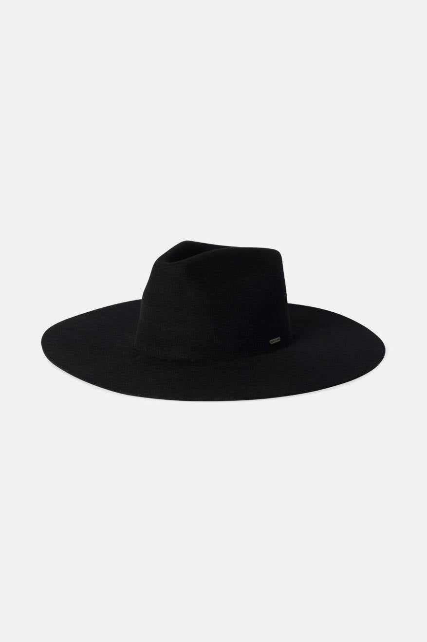 Sombreros De Fieltro Brixton Primrose Felt Fedora Mujer Negras | 86TBSWNPY